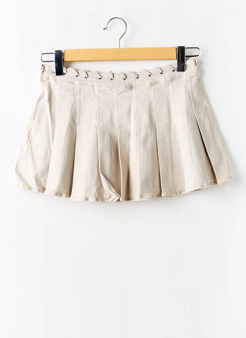 Mini-jupe beige OH POLLY femme