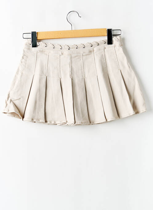 Mini-jupe beige OH POLLY femme