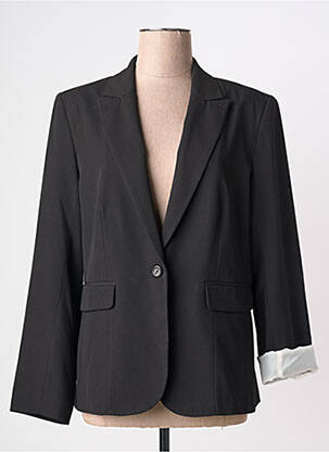 Blazer coupe cintrée noir ME-PARIS femme