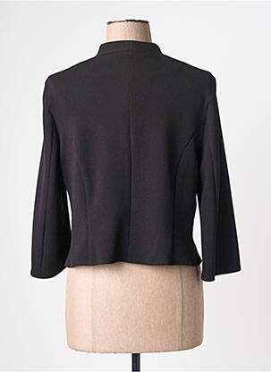 Veste casual poches noir FRANCE RIVOIRE femme