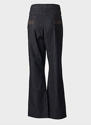 Jeans coupe droite stretch taille normale noir KARTING femme