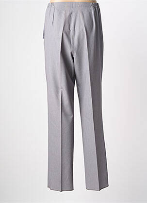 Pantalon droit stretch taille normale gris GRIFFON femme