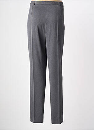 Pantalon droit stretch taille normale gris FRANCE RIVOIRE femme