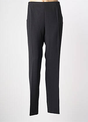 Pantalon slim taille élastique taille normale noir FRANCE RIVOIRE femme