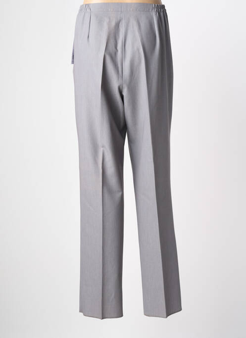 Pantalon droit stretch taille normale gris GRIFFON femme