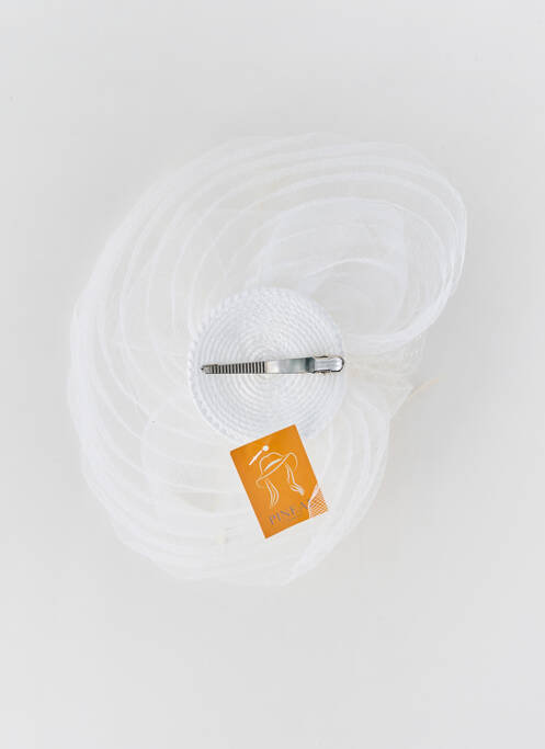 Chapeau blanc PINEAU femme