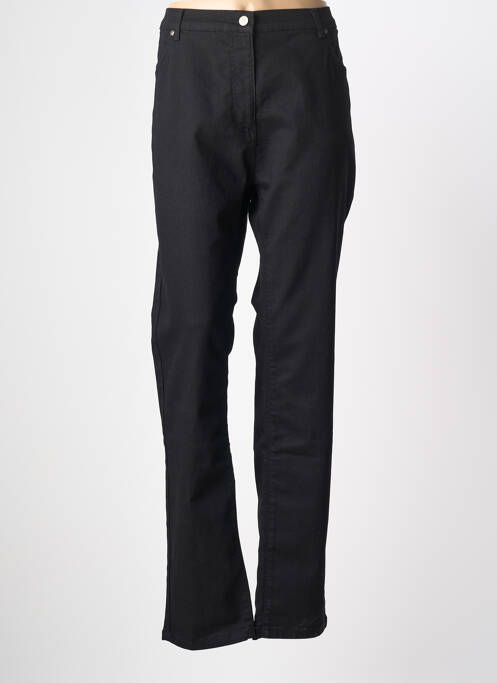 Jeans coupe droite noir GRIFFON femme