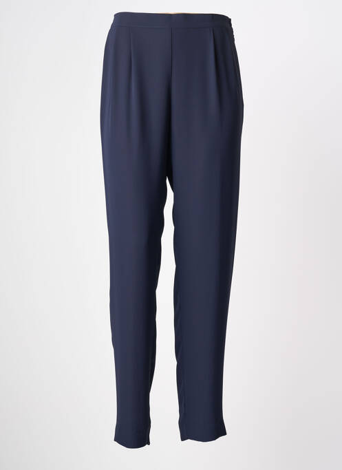 Pantalon droit bleu PL COUTURE femme
