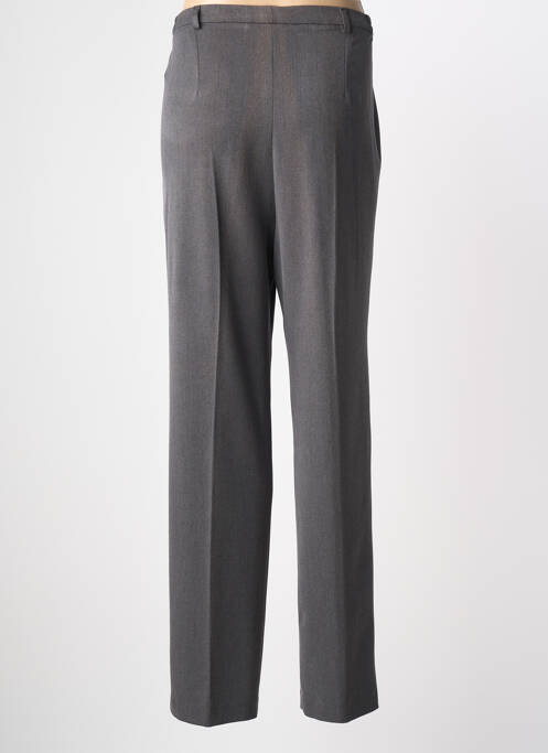Pantalon droit gris FRANCE RIVOIRE femme