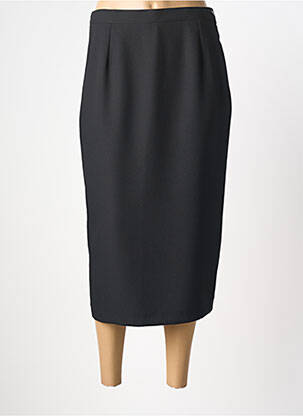 Jupe mi-longue noir PL COUTURE femme