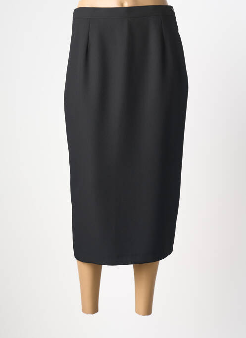 Jupe mi-longue noir PL COUTURE femme