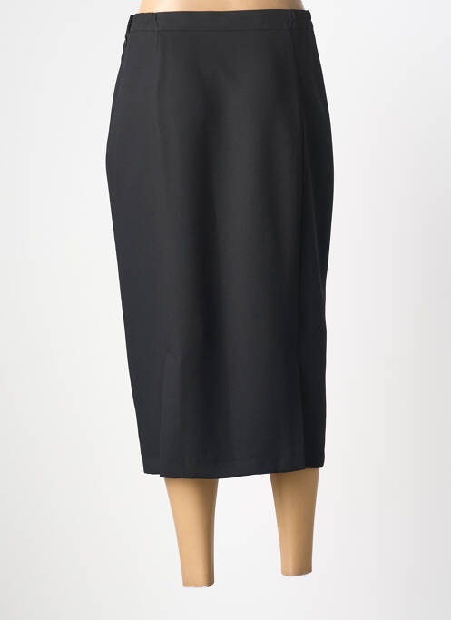 Jupe mi-longue noir PL COUTURE femme