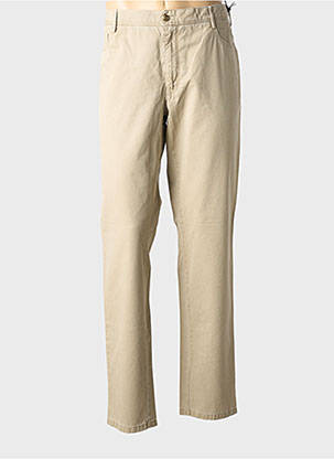Pantalon slim stretch taille normale beige MMX homme