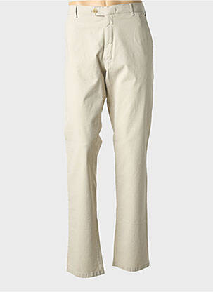 Pantalon chino bio taille normale beige MEYER homme