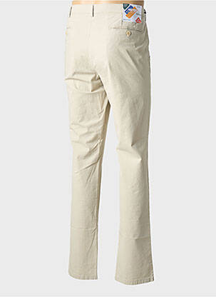 Pantalon chino bio taille normale beige MEYER homme