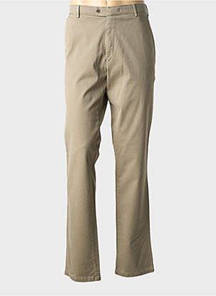 Pantalon chino bio taille normale vert MEYER homme