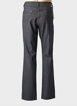 Pantalon droit tissage chiné taille normale gris BRUNO SAINT HILAIRE homme