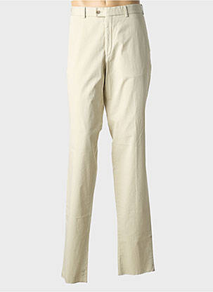 Pantalon chino tissage popeline taille normale beige HILTL homme