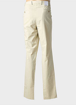 Pantalon chino tissage popeline taille normale beige HILTL homme