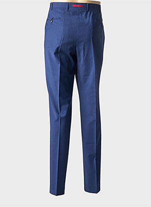 Pantalon slim taille à pinces taille haute bleu ROY ROBSON homme