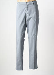 Pantalon chino tissage popeline taille normale gris TRUSSARDI JEANS homme