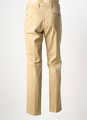 Pantalon chino stretch taille normale beige MANUEL RITZ homme