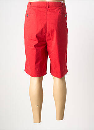 Bermuda taille à pinces taille normale rouge MEYER homme