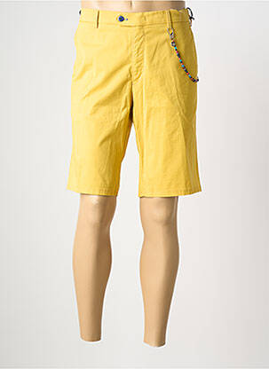 Bermuda stretch taille normale jaune MMX homme
