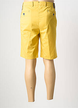 Bermuda stretch taille normale jaune MMX homme