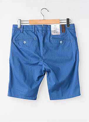 Bermuda taille à pinces taille normale bleu MMX homme