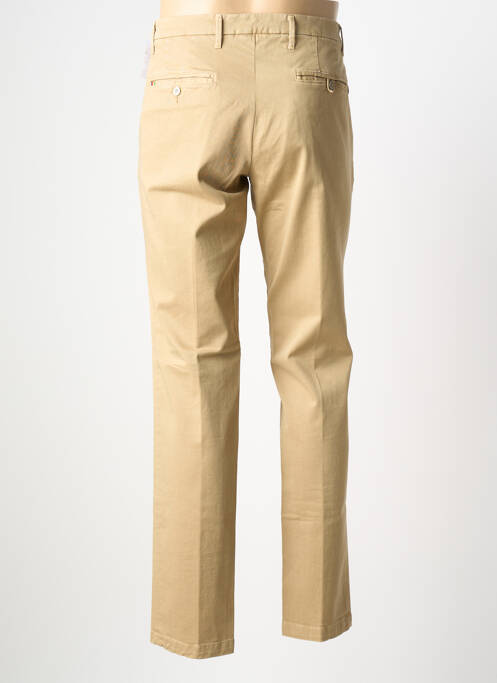 Pantalon chino stretch taille normale beige MANUEL RITZ homme