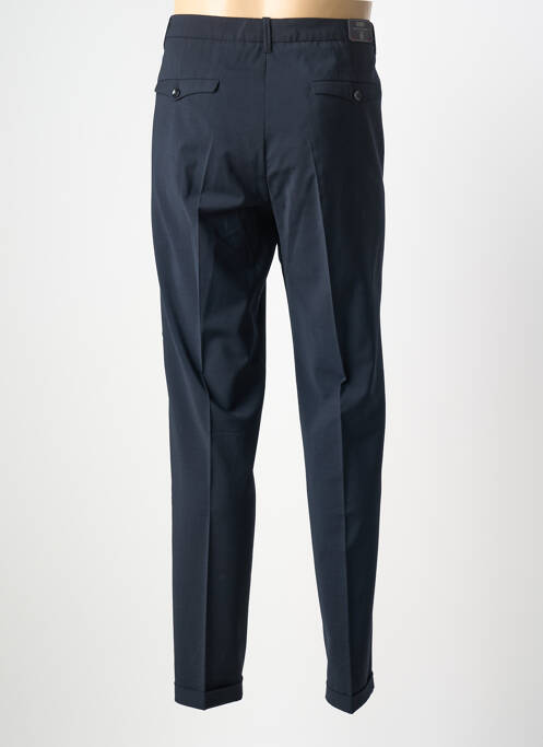 Pantalon slim fermeture zippée sous rabat boutonné taille normale bleu SEVENTY BY SERGIO TEGON homme