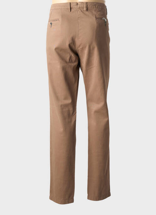 Pantalon chino marron BRUNO SAINT HILAIRE homme