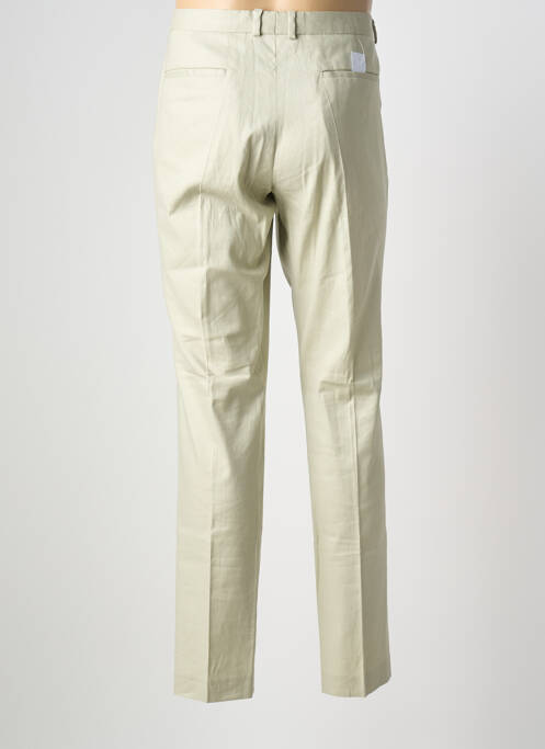 Pantalon slim beige BRUUNS BAZAAR homme