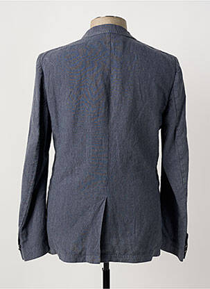 Blazer coupe cintrée bleu MESSAGERIE homme