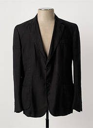 Blazer coupe cintrée noir SANTANIELLO homme