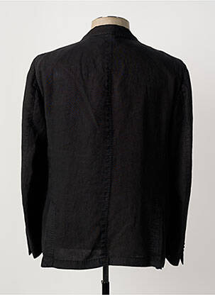Blazer coupe cintrée noir SANTANIELLO homme