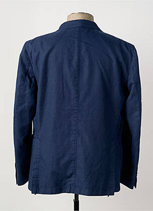 Blazer coupe cintrée bleu SANTANIELLO homme