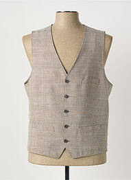 Gilet sans manche coupe cintrée beige ROY ROBSON homme