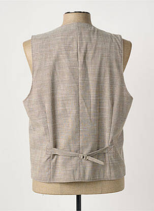 Gilet sans manche coupe cintrée beige ROY ROBSON homme