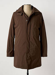 Parka capuche a capuche marron MANUEL RITZ homme