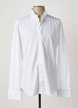 Chemise manches longues coupe cintrée blanc VAN LAACK homme