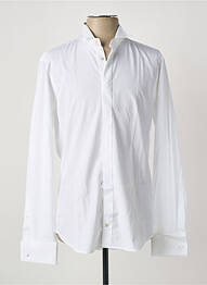 Chemise manches longues coupe cintrée blanc VAN LAACK homme
