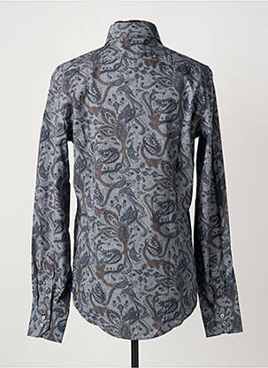 Chemise manches longues imprimé fantaisie bleu VAN LAACK homme