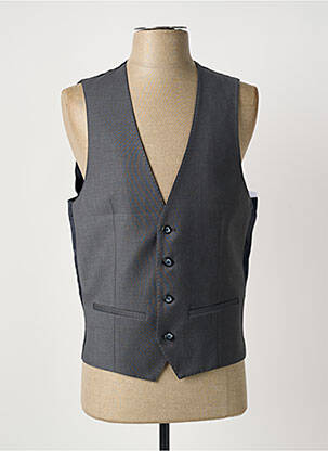 Gilet sans manche coupe cintrée gris ROY ROBSON homme