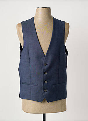 Gilet sans manche coupe cintrée bleu ROY ROBSON homme