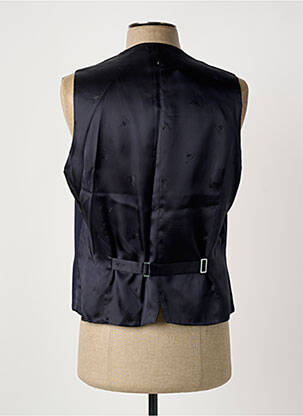 Gilet sans manche coupe cintrée bleu SCABAL homme