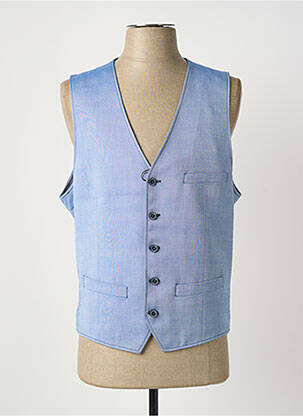 Gilet sans manche coupe cintrée bleu ROY ROBSON homme