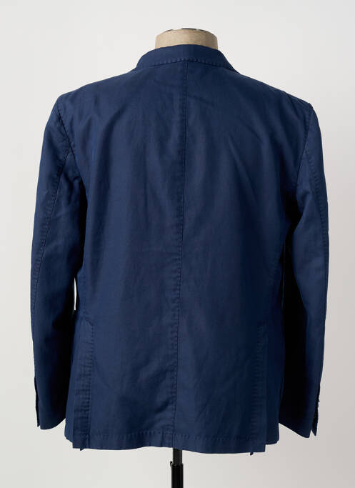Blazer coupe cintrée bleu SANTANIELLO homme