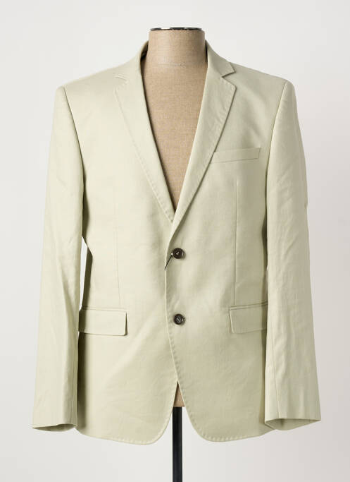 Blazer finition intérieure doublée beige BRUUNS BAZAAR homme